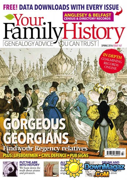 Your Family History - Spring 2016 Your Family History - Spring 2016