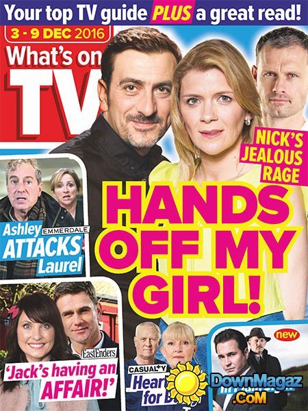 What's on TV - 03.12.2016 What's on TV - 03.12.2016