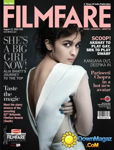 Filmfare India - 12 August 2015 Filmfare India - 12 August 2015