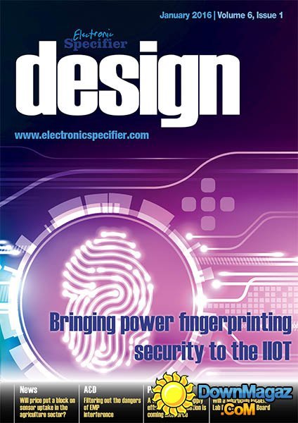 Electronic Specifier Design UK - January 2016 Electronic Specifier Design UK - January 2016