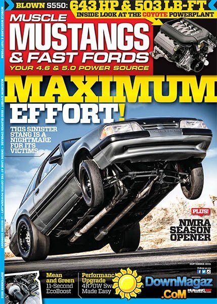 Muscle Mustangs & Fast Fords USA - September 2015