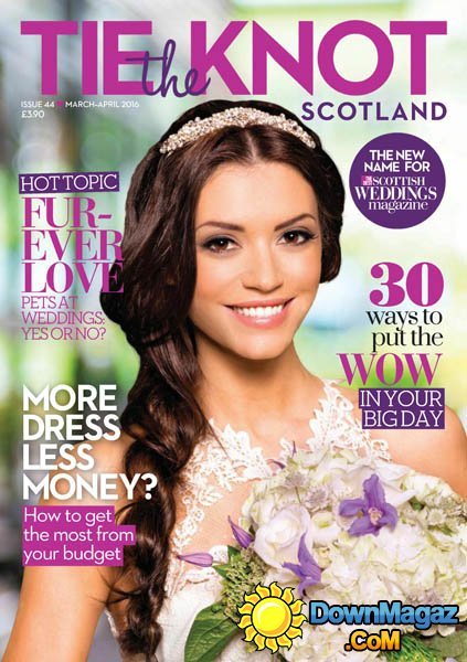 Tie the Knot Scotland - March-April 2016