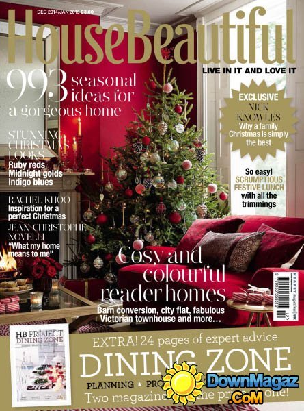 House Beautiful UK - December 2014 - January 2015 House Beautiful UK - December 2014 - January 2015