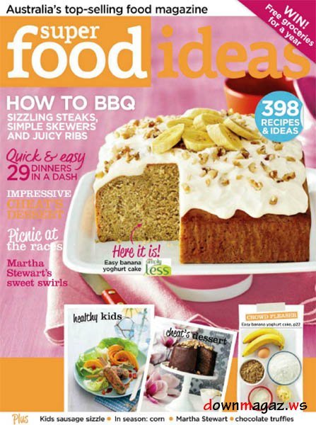 Super Food Ideas - November 2012 Super Food Ideas - November 2012