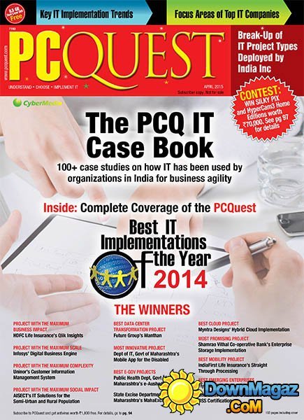 PCQuest - April 2015 PCQuest - April 2015