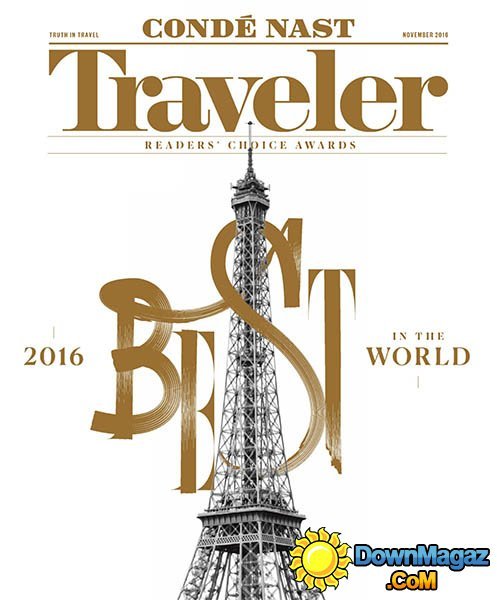 Conde Nast Traveler USA - November 2016 Conde Nast Traveler USA - November 2016