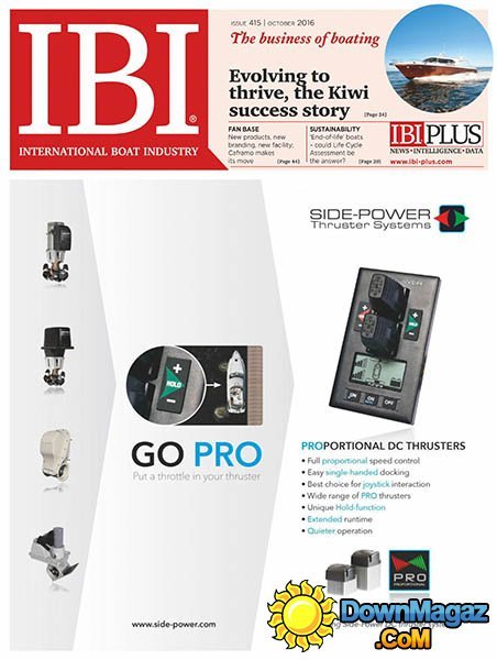 International Boat Industry - October 2016 International Boat Industry - October 2016