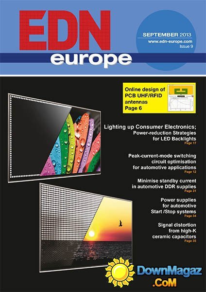 EDN Europe - September 2013 EDN Europe - September 2013