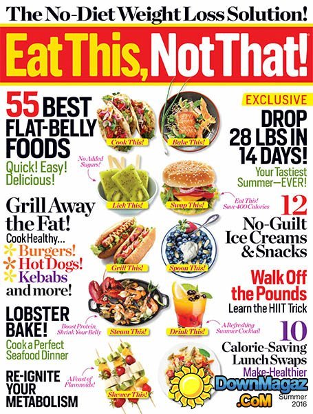 Eat This, Not That! - Summer 2016