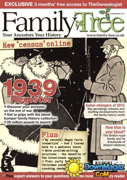 Family Tree UK - Christmas 2015 Family Tree UK - Christmas 2015