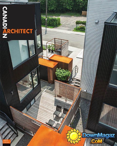 Canadian Architect - January 2014 Canadian Architect - January 2014
