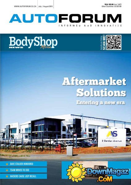 AutoForum South Africa - July/August 2015 AutoForum South Africa - July/August 2015