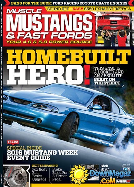 Muscle Mustangs & Fast Fords - July 2016