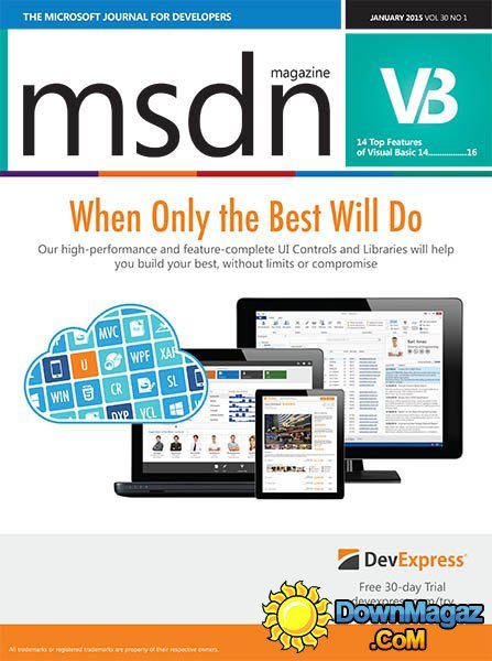 MSDN - January 2015 MSDN - January 2015