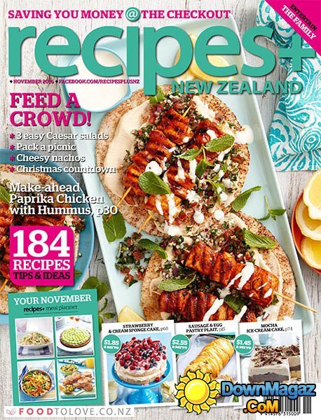 recipes+ NZ - November 2016 recipes+ NZ - November 2016