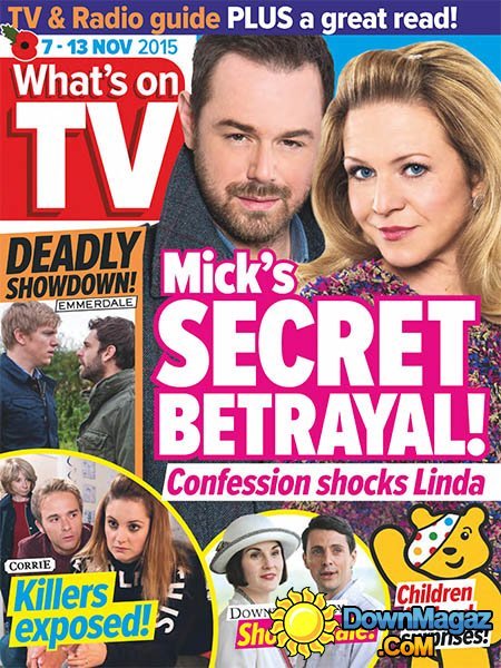 What's on TV UK - 7 November 2015 What's on TV UK - 7 November 2015