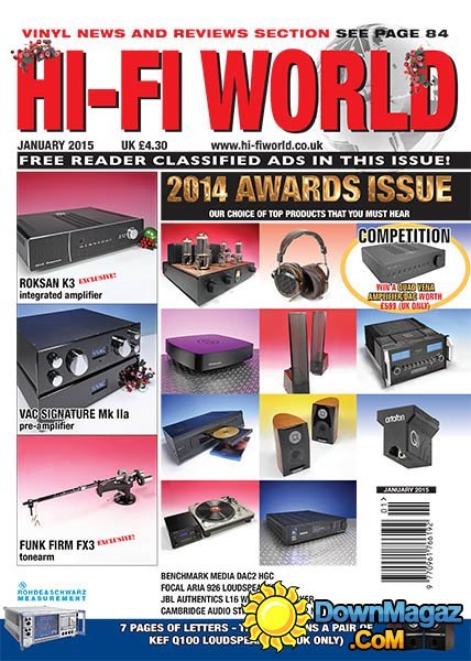 HI-FI WORLD - January 2015 HI-FI WORLD - January 2015