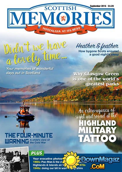 Scottish Memories - September 2016 Scottish Memories - September 2016