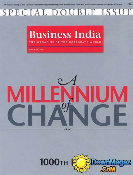 Business India - 18-31 July 2016