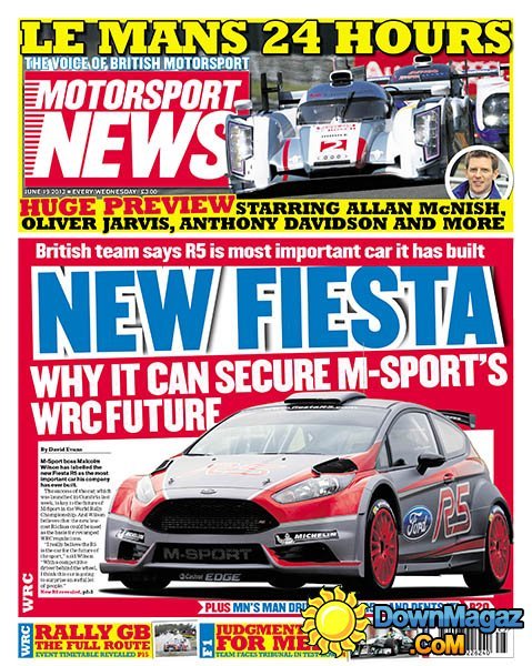 Motorsport News - 19 June 2013