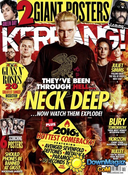 Kerrang! UK - 30 January 2016 Kerrang! UK - 30 January 2016