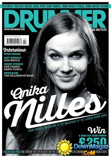 Drummer - February 2016 Drummer - February 2016
