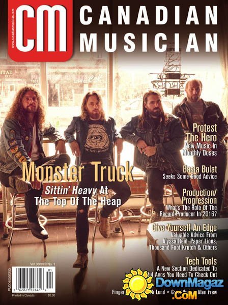 Canadian Musician - January-February 2016 Canadian Musician - January-February 2016