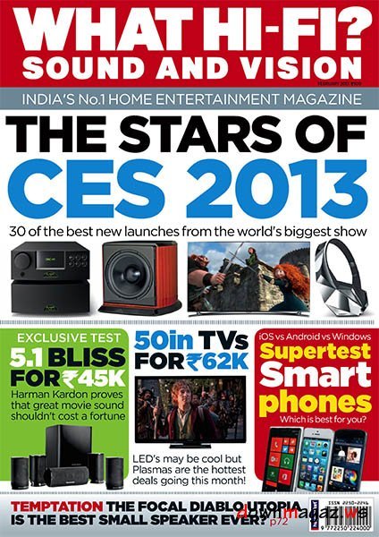 What Hi-Fi? Sound and Vision India - February 2013 What Hi-Fi? Sound and Vision India - February 2013