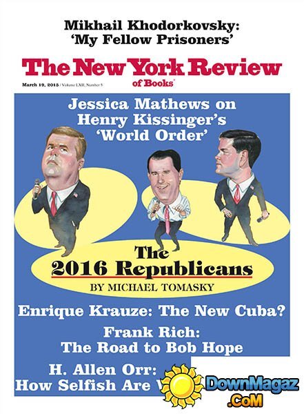 New York Review of Books - 19 March 2015