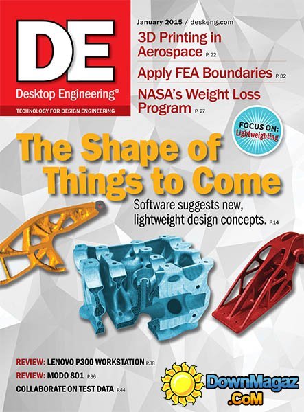 Desktop Engineering - January 2015 Desktop Engineering - January 2015