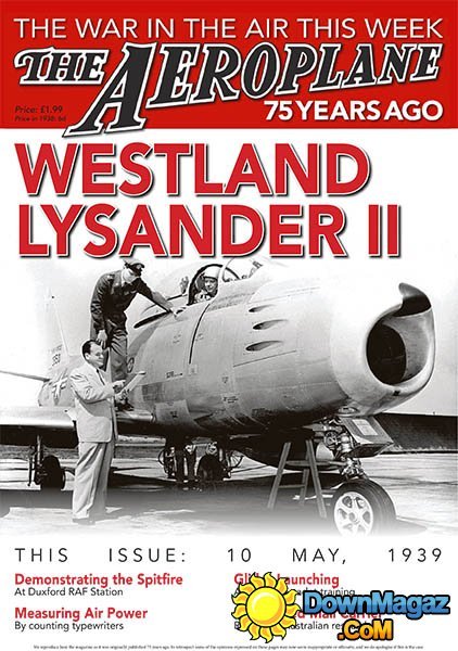 The Aeroplane 75 Years Ago - Westland Lysander II 