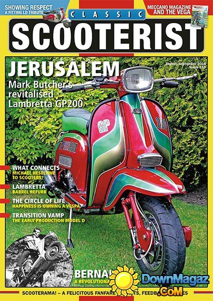 Classic Scooterist - August - September 2016 Classic Scooterist - August - September 2016