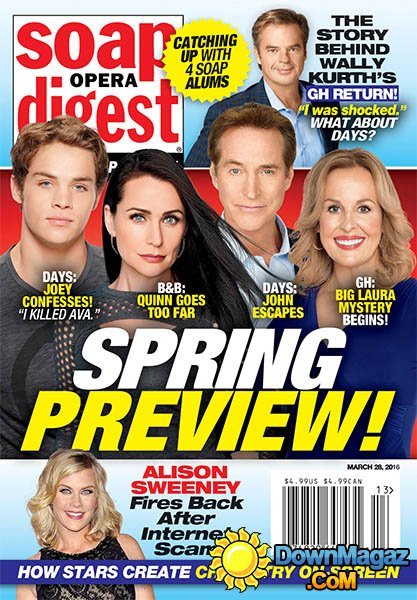 Soap Opera Digest - 28 March 2016