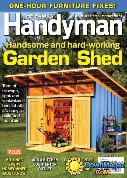 The Family Handyman USA - July - August 2015 The Family Handyman USA - July - August 2015