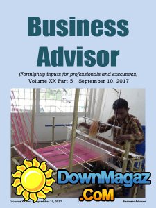 Business Advisor - 10.09.2017 Business Advisor - 10.09.2017