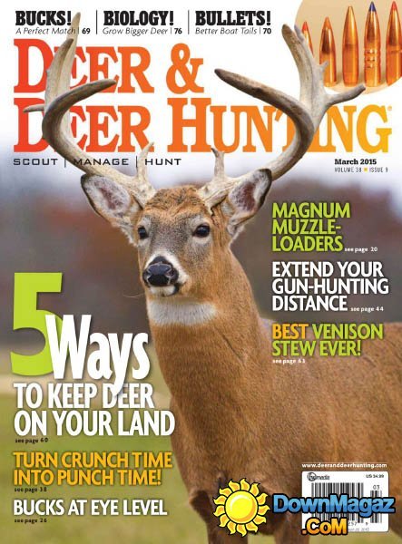 Deer & Deer Hunting USA - March 2015 Deer & Deer Hunting USA - March 2015