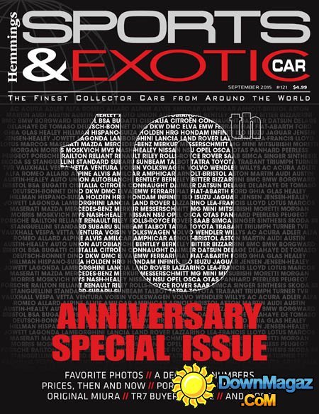 Hemmings Sports & Exotic Car - September 2015