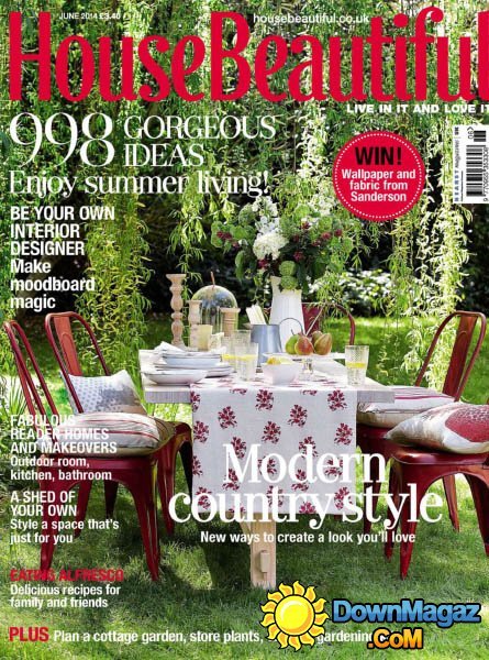 House Beautiful UK - June 2014 House Beautiful UK - June 2014