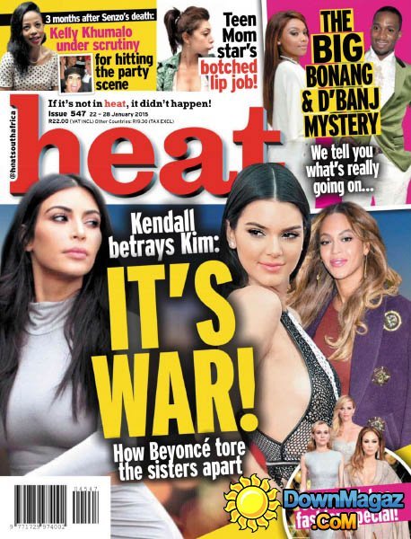 Heat South Africa - 22-28 January 2015 Heat South Africa - 22-28 January 2015