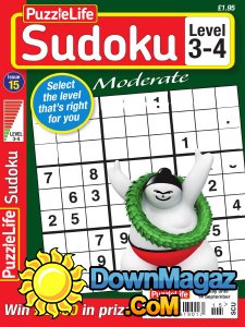 PuzzleLife Sudoku Moderate - Issue 15 2017