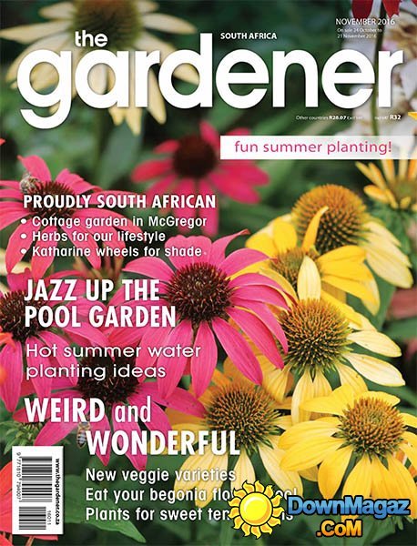 The Gardener SA - November 2016 The Gardener SA - November 2016