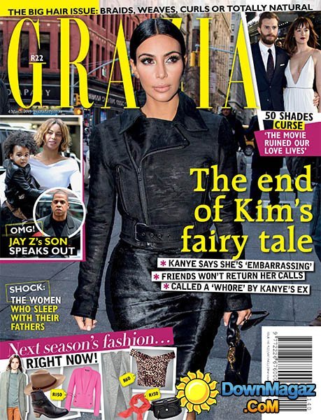 Grazia South Africa - 4 March 2015 Grazia South Africa - 4 March 2015