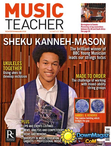 Music Teacher - October 2016 Music Teacher - October 2016