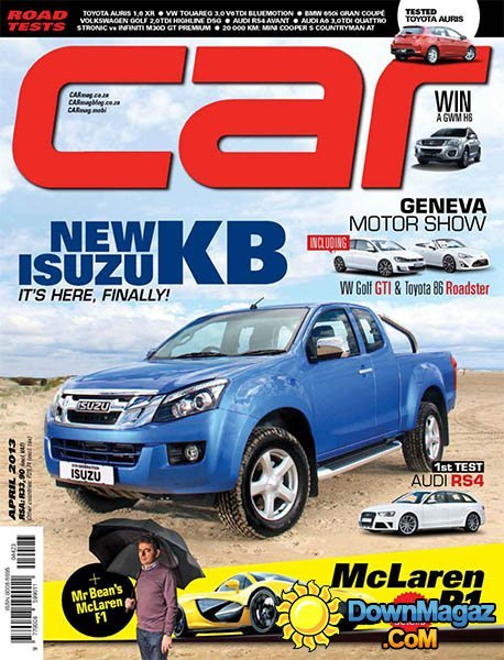 CAR South Africa - April 2013 CAR South Africa - April 2013