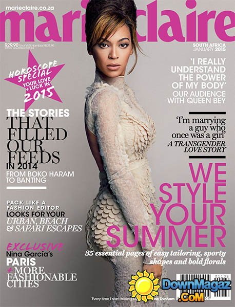 Marie Claire South Africa - January 2015 Marie Claire South Africa - January 2015