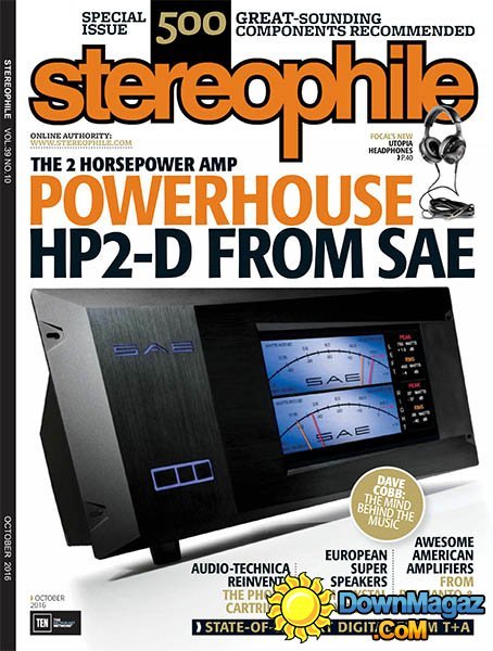 Stereophile - October 2016 Stereophile - October 2016