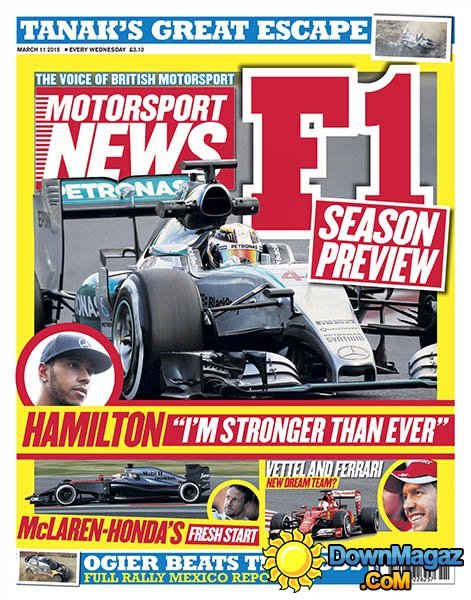 Motorsport News - 11 March 2015