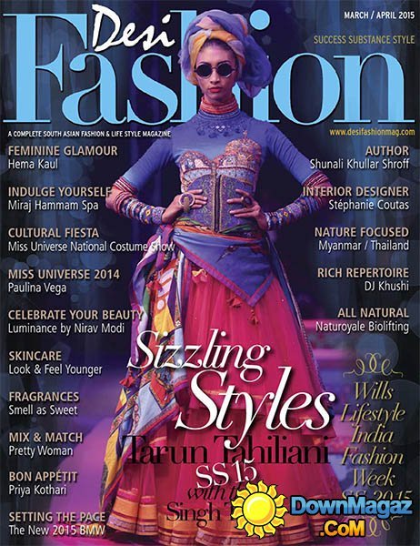 Desi Fashion - March/April 2015 Desi Fashion - March/April 2015