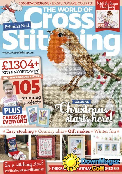 The World of Cross Stitching UK - November 2015