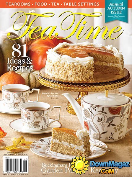 TeaTime - September-October 2016 TeaTime - September-October 2016